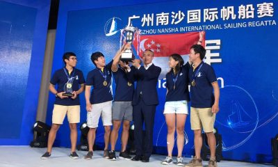 Team Singapore Crowned Winners of the Inaugural Guangzhou Nansha International Sailing Regatta 2017